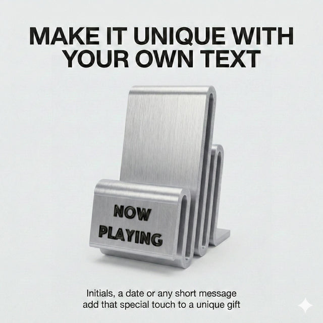 Silver Vinyl Record Stand - Chrome Vinyl Holder & Industrial Album Display