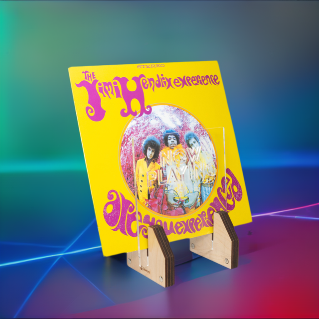 Now Playing Vinyl Record Stand - LP Sleeve Display