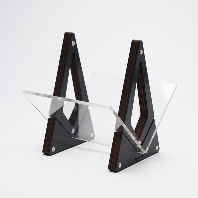 Vinyl Record Desktop Shelf - Black