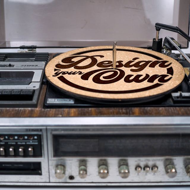 Design Your Own Turntable Slipmat - Audiophile-Grade Cork | Quetzal Studio