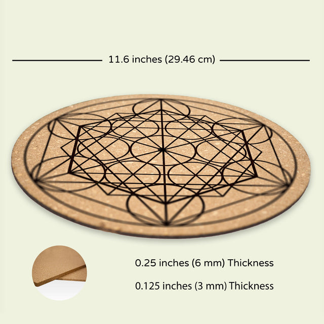 Life Turntable Slipmat - Audiophile-Grade Cork | Quetzal Studio - Quetzal Studio