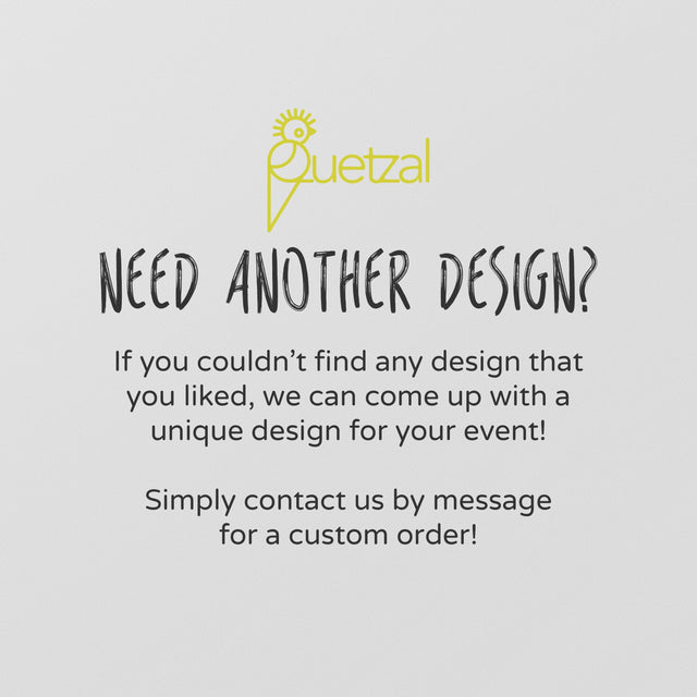 Personalized Acrylic Invitation - Belen - Quetzal Studio