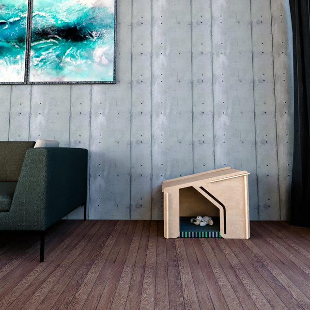 Wooden Pet House - Personalized Modern Crate