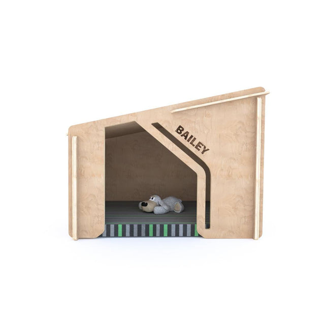 Wooden Pet House - Personalized Modern Crate