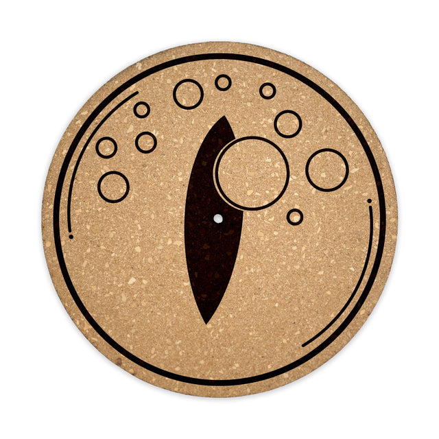 Eye Turntable Slipmat - Audiophile-Grade Cork | Quetzal Studio - Quetzal Studio