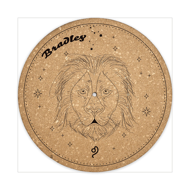 Leo Cork Turntable Slipmat | Enhanced Static-Repellant Audiophile Vinyl Accessory | Quetzal Studio