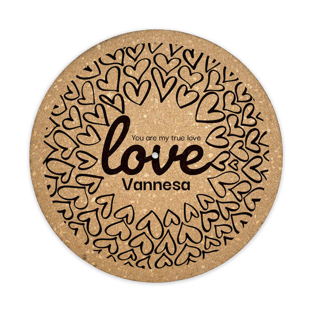 True Love Turntable Slipmat | Enhanced Static-Repellant Audiophile Vinyl Accessory | Quetzal Studio