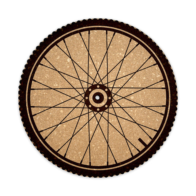 Bicycle Turntable Slipmat - Audiophile-Grade Cork | Quetzal Studio - Quetzal Studio