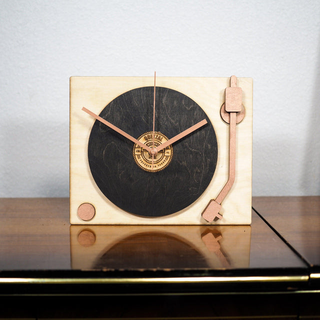 Turntable Wall Clock - Quetzal Studio