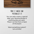 Personalized Cutting Board - Family - Maple, Cherry or Walnut - Quetzal Studio