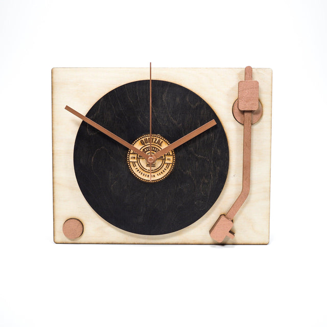 Turntable Wall Clock - Quetzal Studio