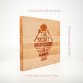 Personalized Cutting Board - Secret Ingredient - Maple, Cherry or Walnut - Quetzal Studio