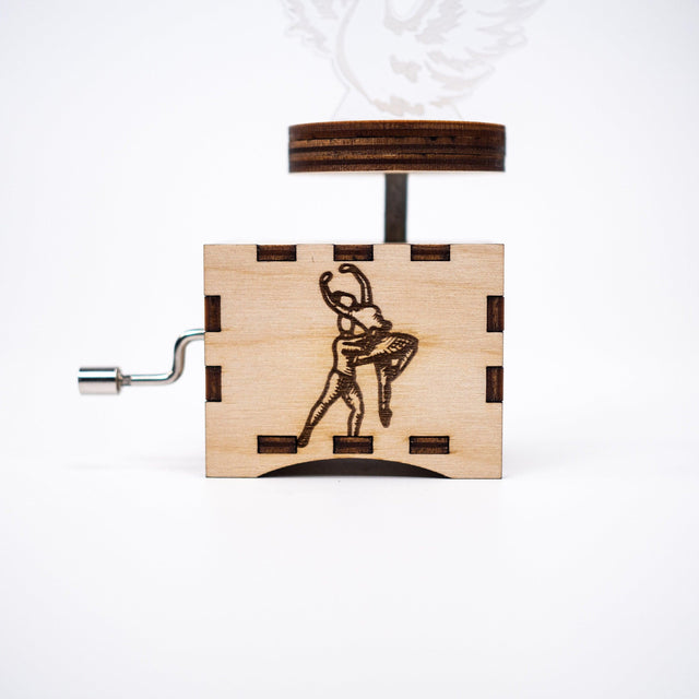 Swan Lake Wooden Music Box | Tchaikovsky's Masterpiece | Personalizable | Handmade in Texas | Quetzal Studio - Quetzal Studio