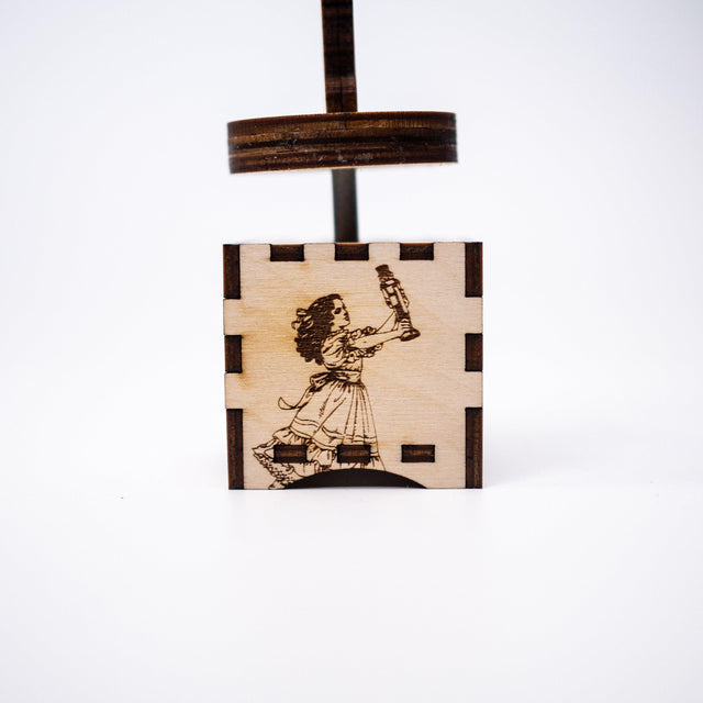 The Nut Cracker Wooden Music Box | Classical Masterpiece | Personalizable | Handmade in Texas | Quetzal Studio - Quetzal Studio