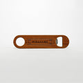 Wooden Flat Bottle Opener - Vintage - Quetzal Studio