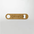 Wooden Flat Bottle Opener - Vintage - Quetzal Studio