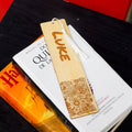 Personalized Wood Bookmark with Tassel - MONSTER GROUP - Quetzal Studio