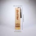 Personalized Wood Bookmark with Tassel - ONE MORE CHAPTER - Quetzal Studio